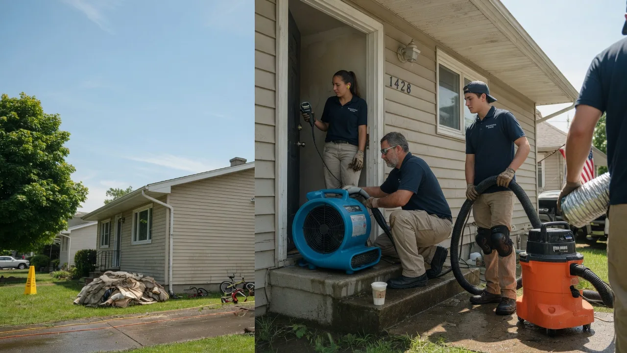 Water Damage Restoration in Wingate, IN near me